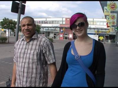 Echtes Couple aus Deutschland kommt mit zum Fick Casting
